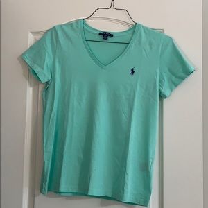 V-neck Ralph Lauren tee